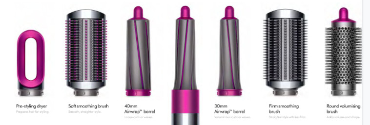 8 אביזרי עיצוב שונים. צילום: יח&quot;צ דייסון