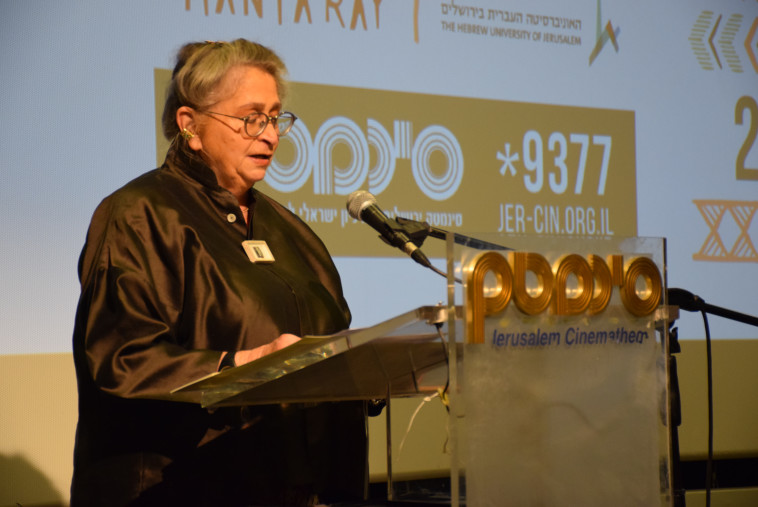 נחמה ריבלין נואמת. &quot;היה מאמץ של כל בית החולים, כולם נרתמו&quot;. צילום: דוברות בית הנשיא