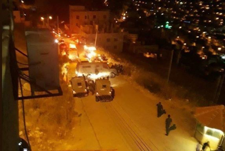 תקרית הירי בשכם. צילום: רשתות ערביות