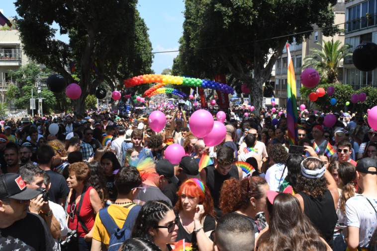 מצעד הגאווה בתל אביב. צילום: אבשלום ששוני 