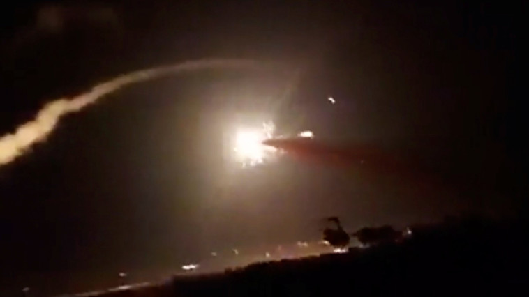 תקיפה בסוריה. צילום: רויטרס