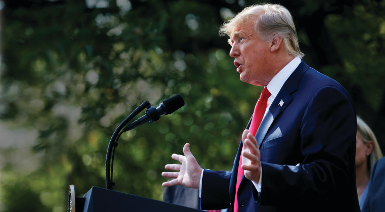 ממשיכים בקו הנוקשה. טראמפ. צילום: רויטרס