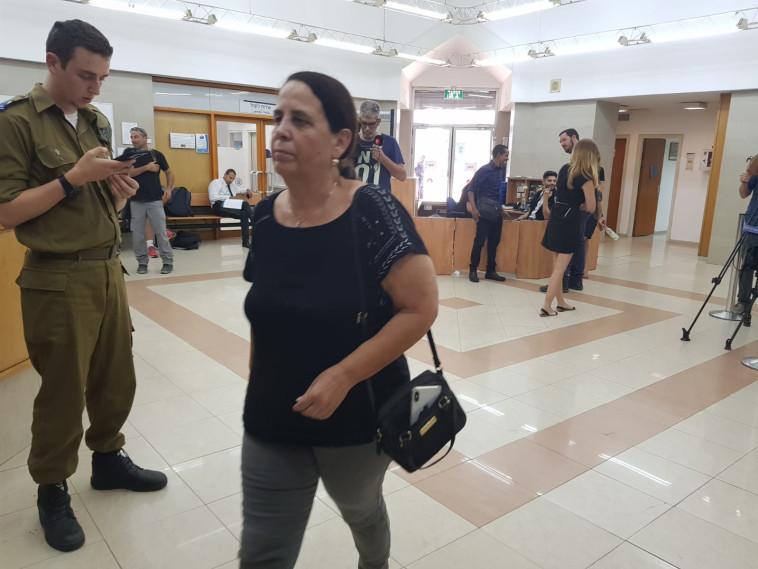 ליאורה ירדן, אחותו של אורון ז&quot;ל, בבית המשפט. צילום: אלון חכמון