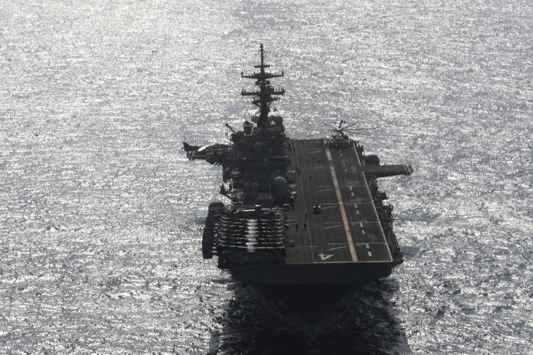 ה-USS BOXER. צילום: רויטרס