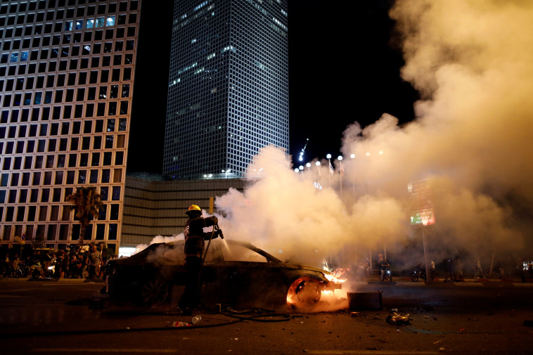 מחאת יוצאי אתיופיה. קרדיט: רויטרס