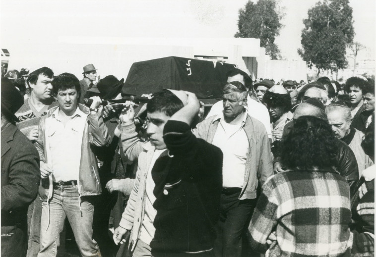  מסע ההלוויה של נאוה אלימלך. קרדיט: עדי אבישי 