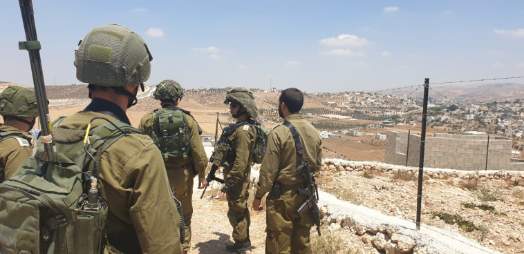 לוחמי צה''ל במרחב יהודה ושומרון