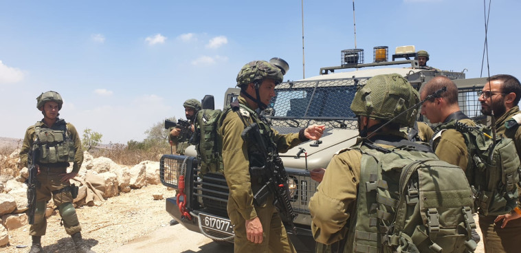 סריקות לוחמי צה&quot;ל במרחב יהודה ושומרון. קרדיט: דובר צה&quot;ל 