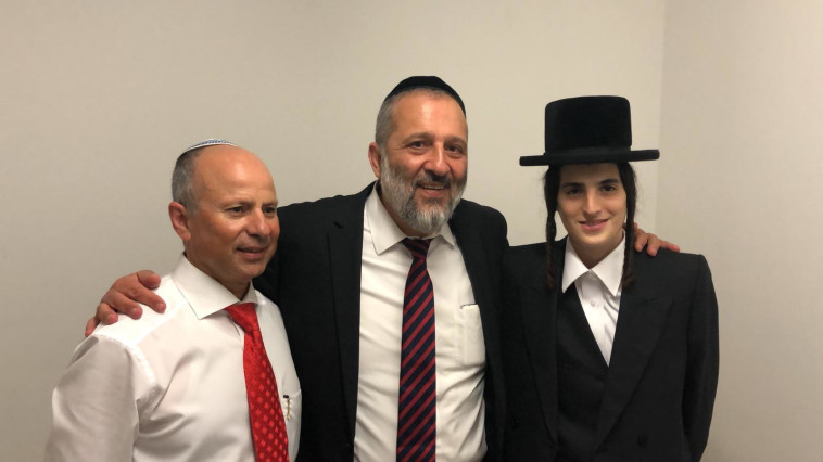 דרעי, אלקבץ ושטיימנץ. צילום: אשר מדינה