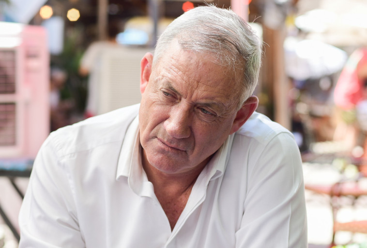 בני גנץ. קרדיט: תומר נויברג, פלאש 90 