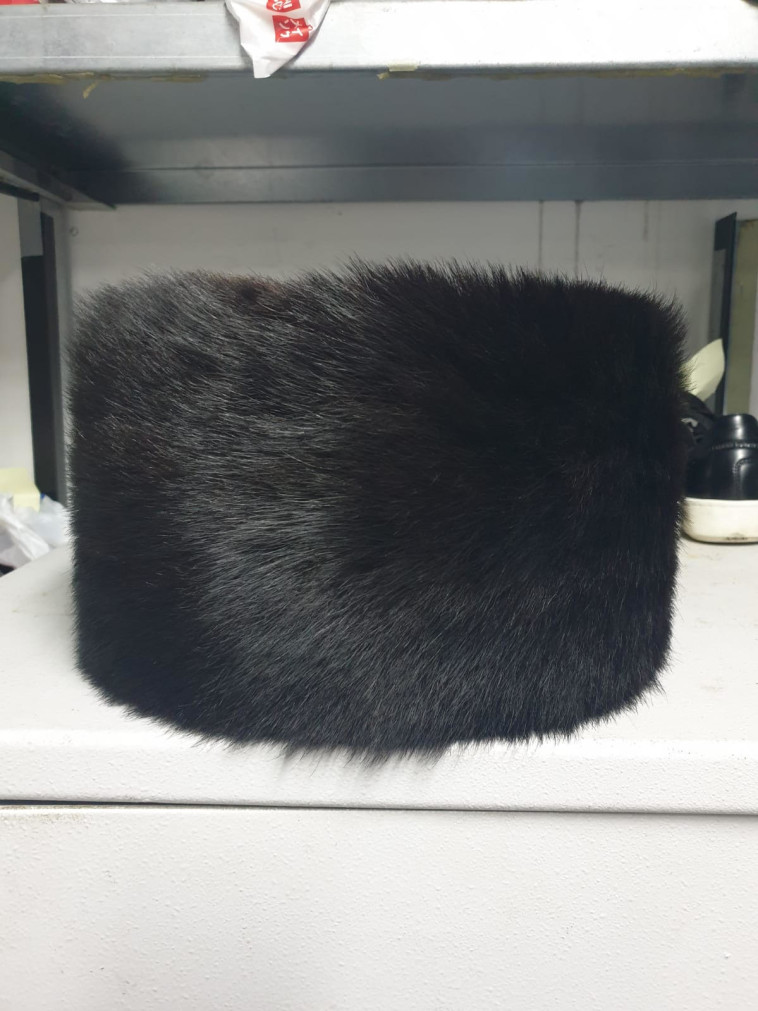 שטריימל שנשכח ברכבת. צילום: רכבת ישראל