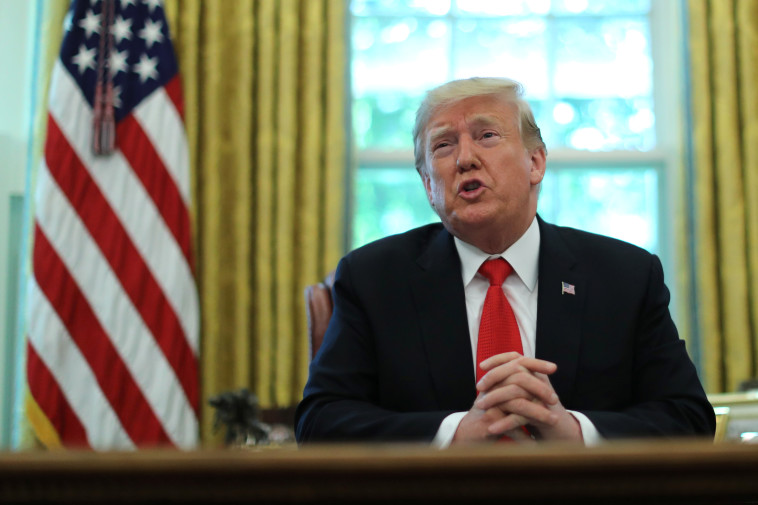 &quot;הכל אפשרי&quot;. טראמפ. צילום: רויטרס