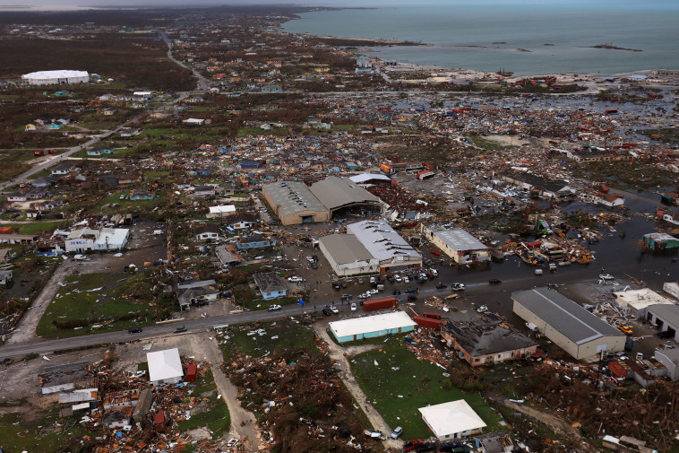 הנזק שגרם ההוריקן דוריאן באיי הבהאמה (צילום: רויטרס)