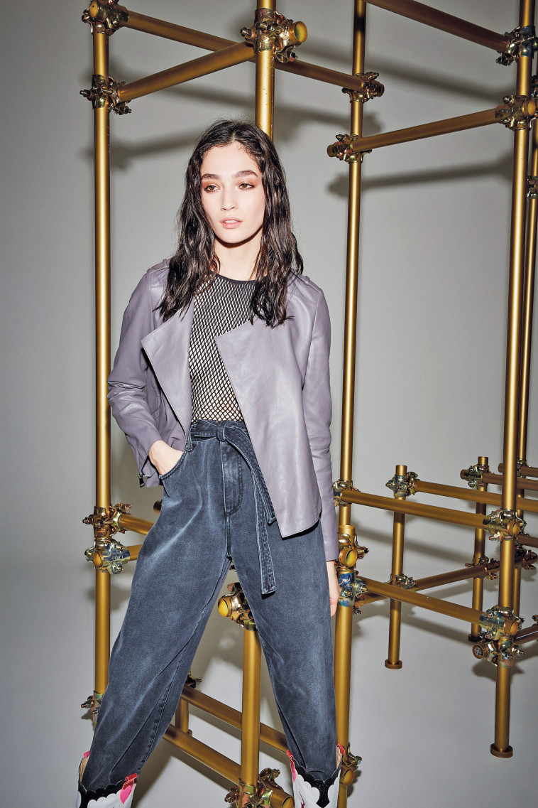 ז'קט עור של סיליז, 2,590 שקלים. צילום: יח&quot;צ