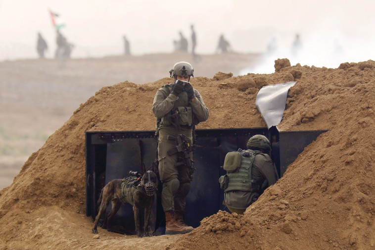 חיילים בגבול עזה