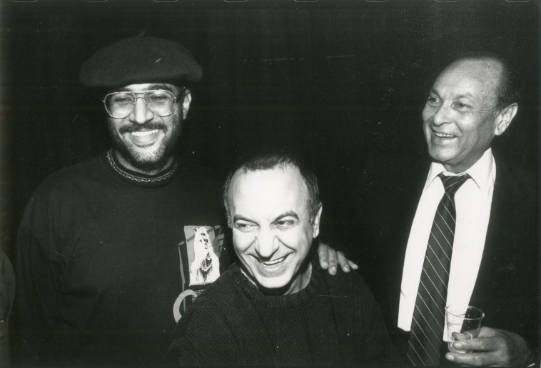 שנת 1991 רמי דנון ויצחק מודעי. צלם : נאור רהב