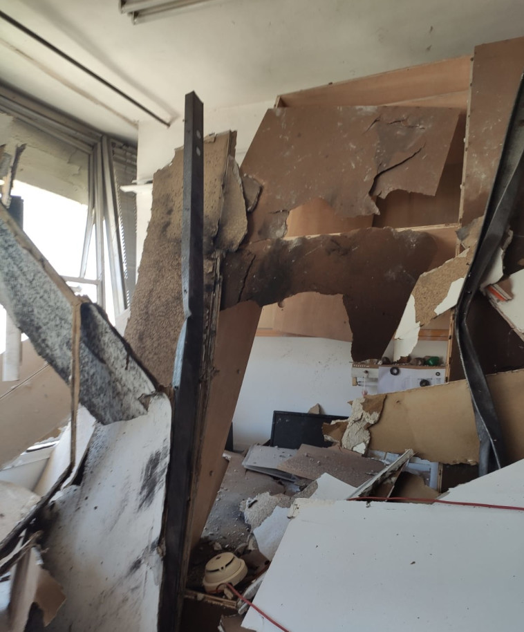 הפיצוץ בטכניון, צילום: דוברות כבאות והצלה