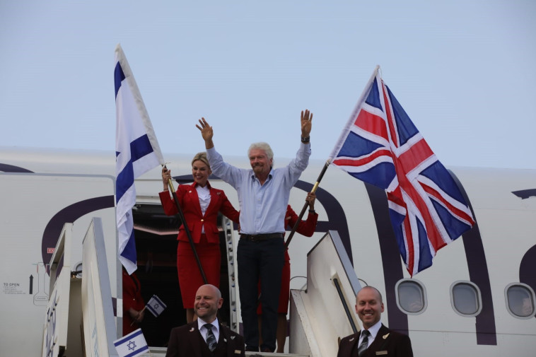  סר ריצ'ארד ברנסון. קרדיט: איציק בירן