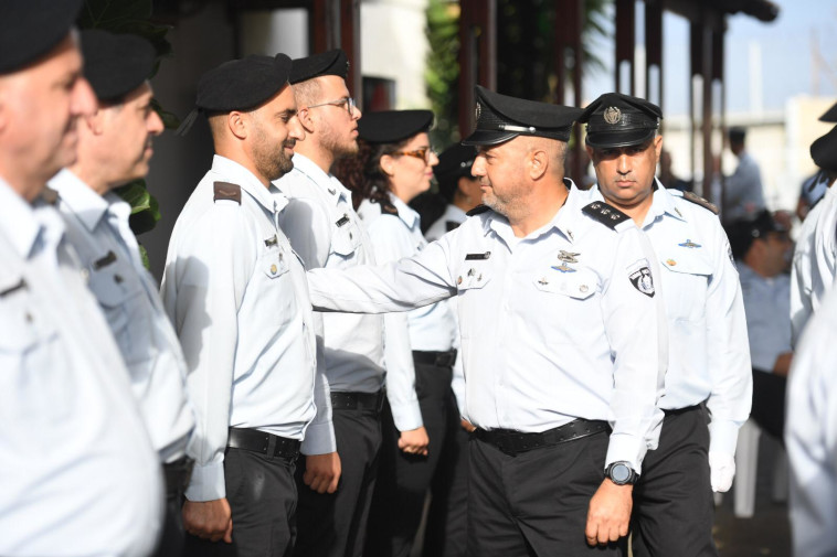 טקס החלפת פיקוד בבתי המעצר. צילום: דוברות שב&quot;ס