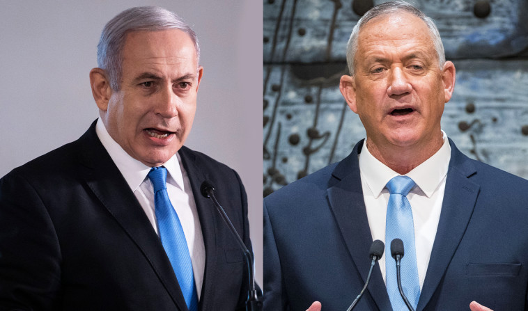 בני גנץ, בנימין נתניהו