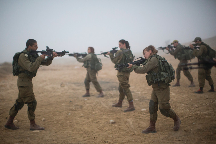 לוחמות ביחידה מעורבת