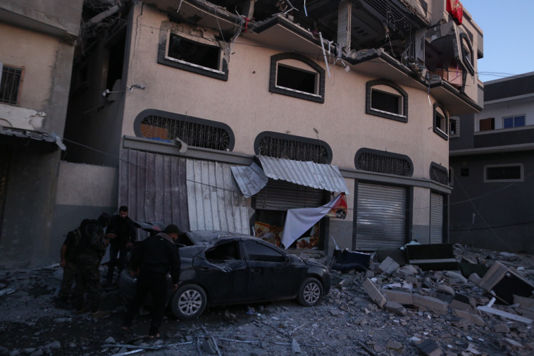 הריסות ביתו של בהאא אבו אל עטא. צילום: מג'די פתחי/TPS 