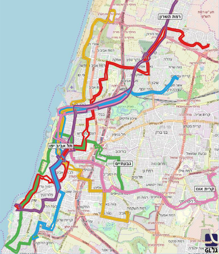 מפת מיזם נעים בסוף השבוע