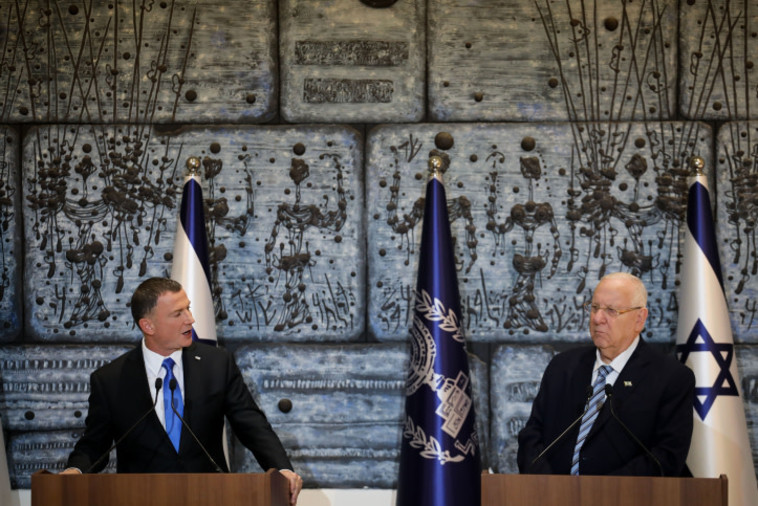 ראובן ריבלין ויולי אדלשטיין. קרדיט: הדס פרוש, פלאש 90