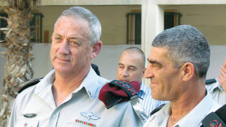 בני גנץ וטל רוסו. צילום: לע&quot;מ