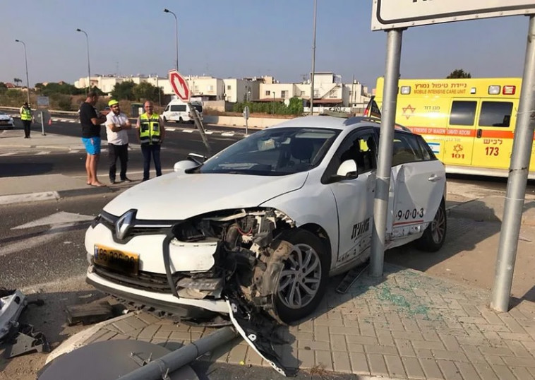 זירת התאונה. צילום: תיעוד מבצעי מד&quot;א