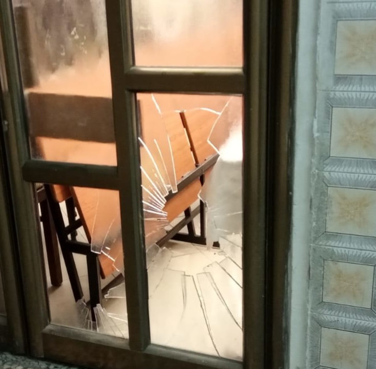 ההתפרעויות בישיבה בבני ברק. קרדיט: דוד קשת