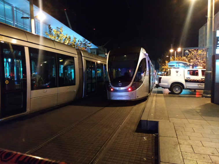 זירת התאונה בירושלים. צילום: שלמה מלט, TPS