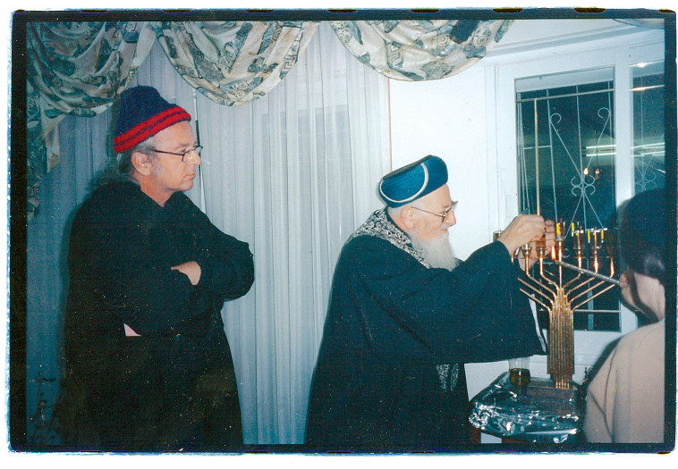 נתן, מודל 2000, עם הרב מרדכי אליהו