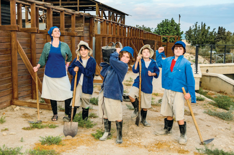חומה ומגדל בגן השלושה, צילום: אורית גררו