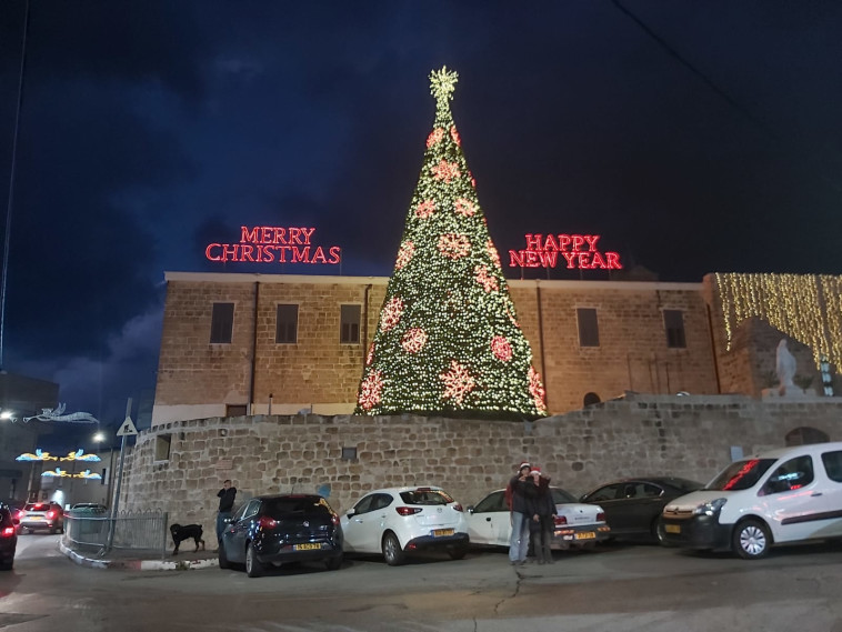 כריסמס בשפרעם. צילום:משה כהן