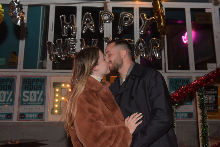 חגיגות השנה החדשה ב&quot;רובינא&quot;, צילום: אבשלום ששוני