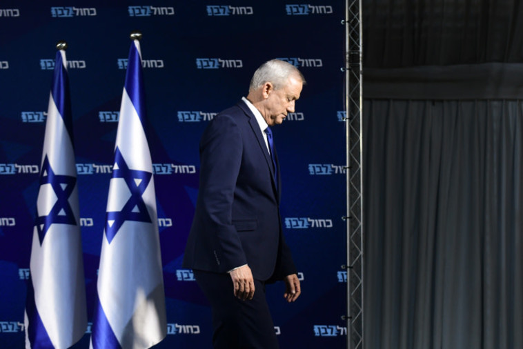 יקבל את המתווה? גנץ. צילום: פלאש 90