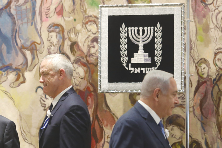 בנימין נתניהו, בני גנץ