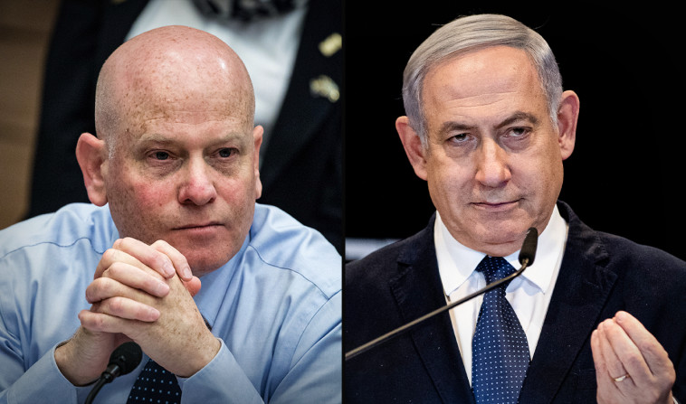 בנימין נתניהו, אייל ינון. צילום: יונתן זינדל, פלאש 90