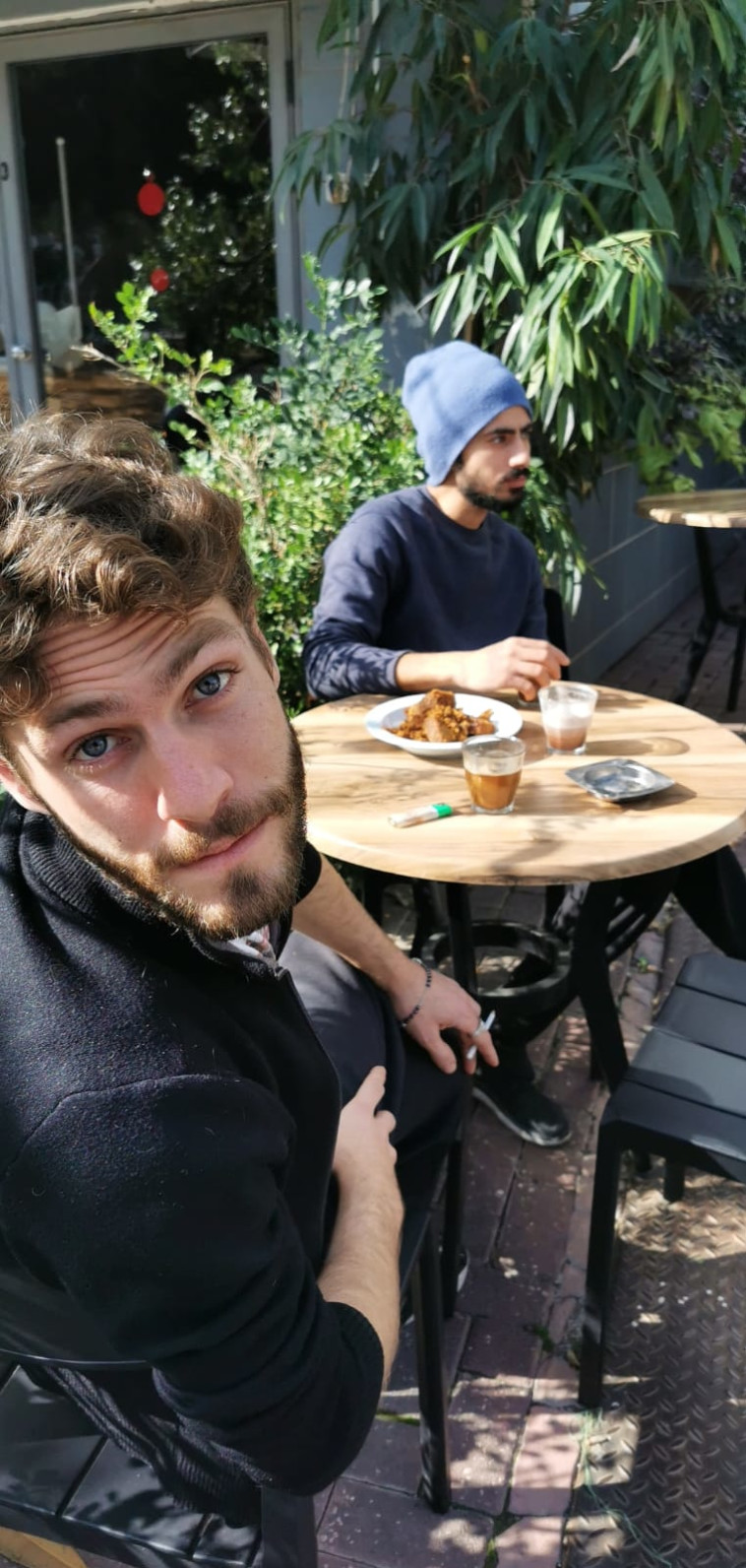 טדי רוזנבאום ודין שושני ז&quot;ל. צילום: פרטי