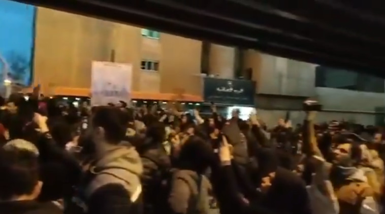 הפגנות הסטודנטים באיראן. מתוך הרשתות החברתיות