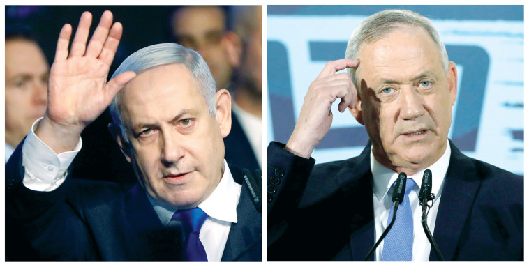 בני גנץ, בנימין נתניהו