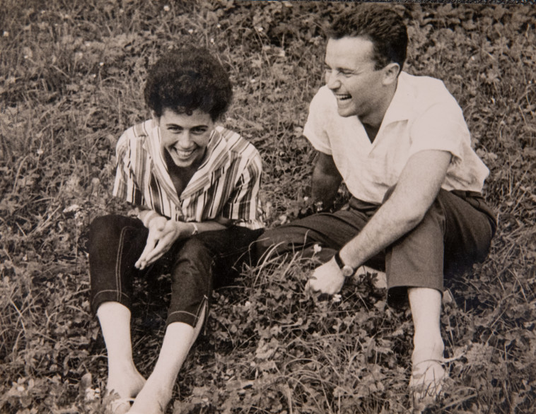 אריה קצנשטיין ורעייתו בלהה. צילום: יוסי אלוני