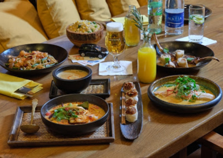 ארוחה רומנטית במסעדת ניטן תאי. צילום