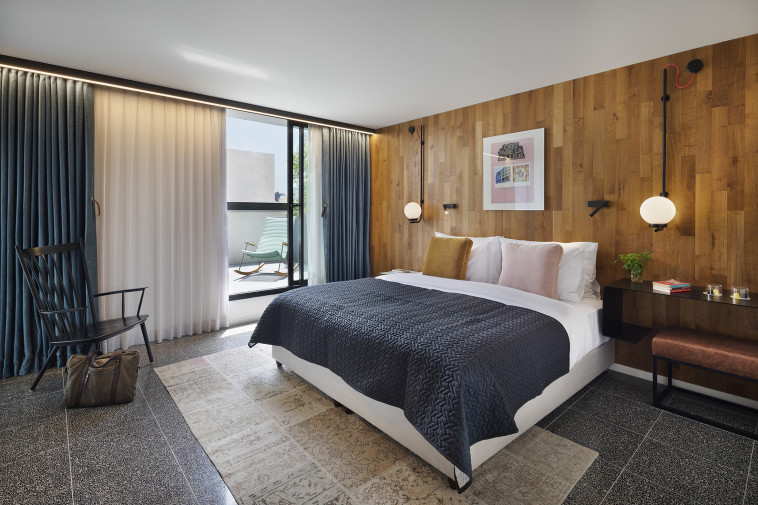 חדר ב'פבריק'. צילום: אסף פינצ'וק