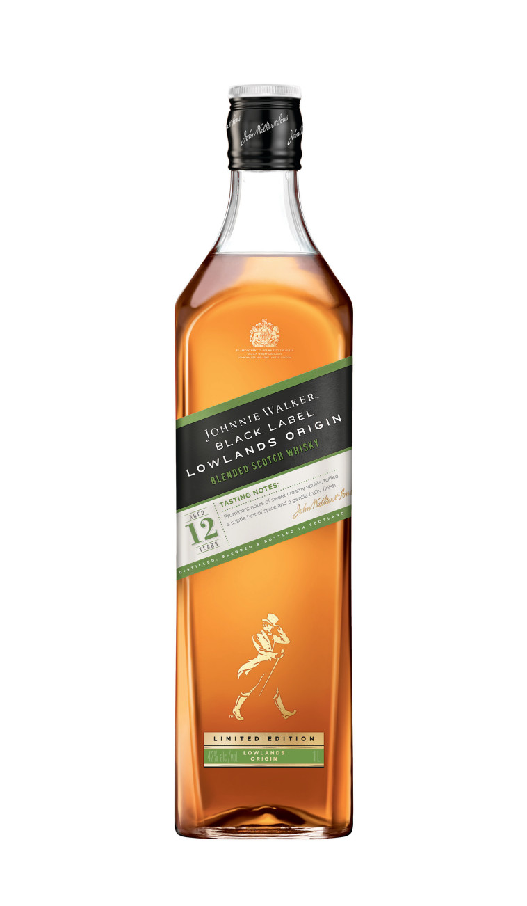 ג'וני ווקר בלק לייבל לאולנדס אוריג'ין