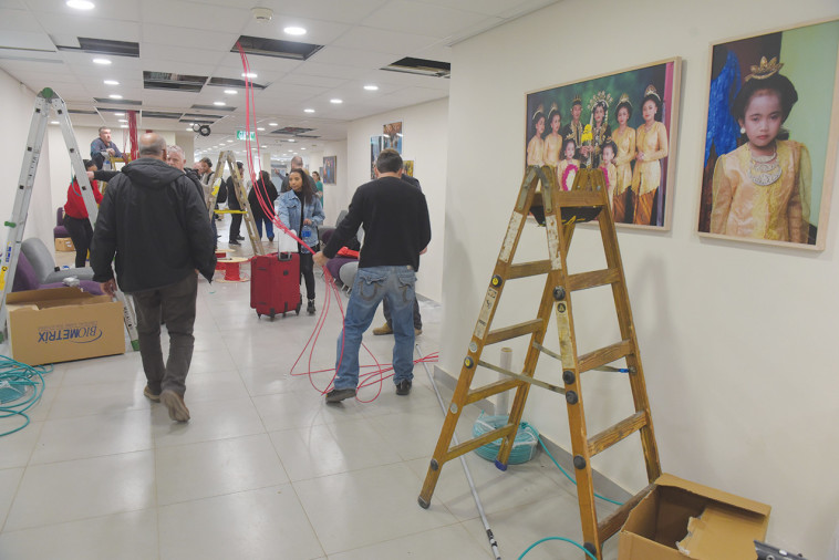 הערכות בבית החולים תל השומר לקראת הגעת נושאי הקורונה