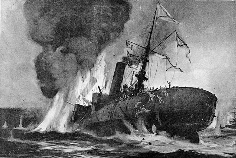 קרב פורט ארתור, איור מתוך ויקיפדיה