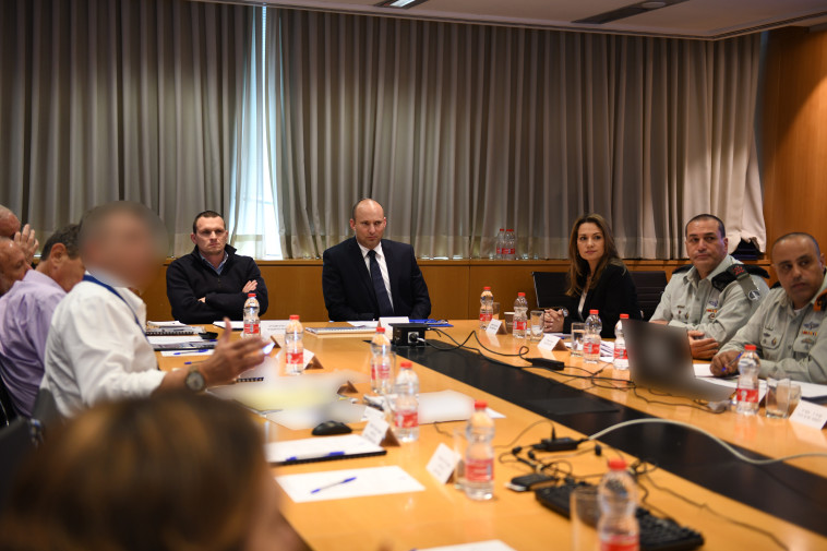 הערכת מצב של שר הביטחון נפתלי בנט לגבי הקורונה