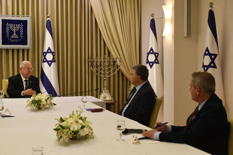 ראשי העבודה-מרצ אצל הנשיא